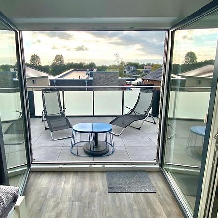 Ferienhaus MOIN. am Harkebrügger See mit Sauna Barssel  Exterior foto