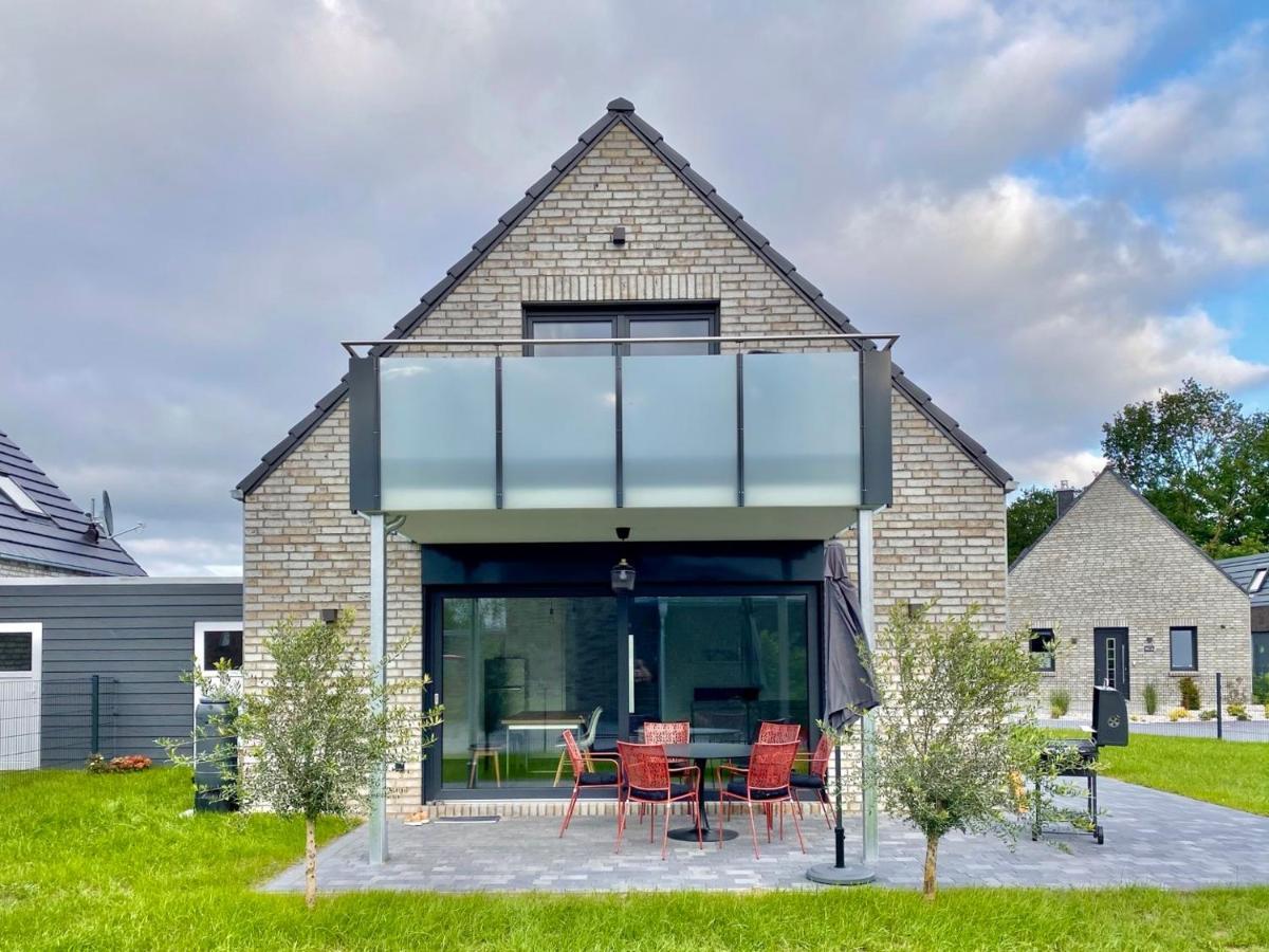 Ferienhaus MOIN. am Harkebrügger See mit Sauna Barssel  Exterior foto