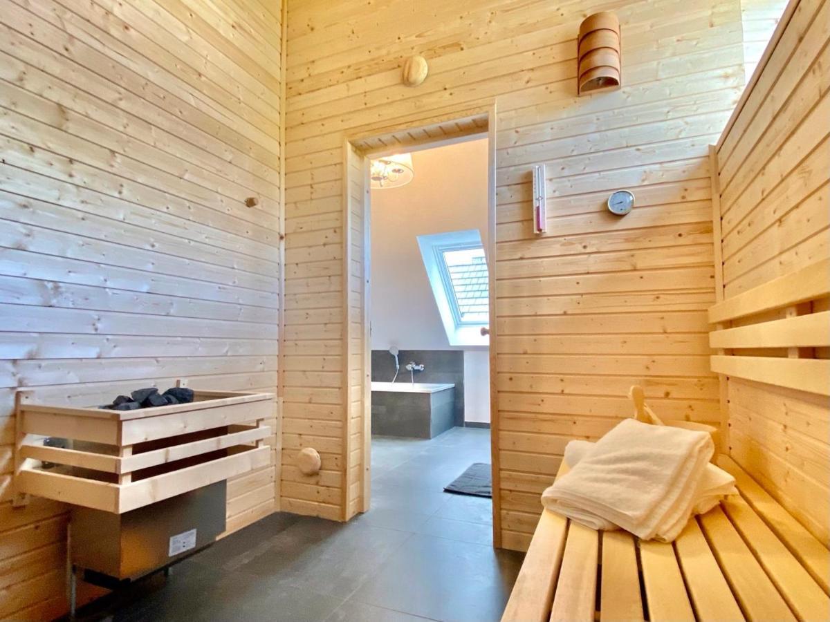 Ferienhaus MOIN. am Harkebrügger See mit Sauna Barssel  Exterior foto